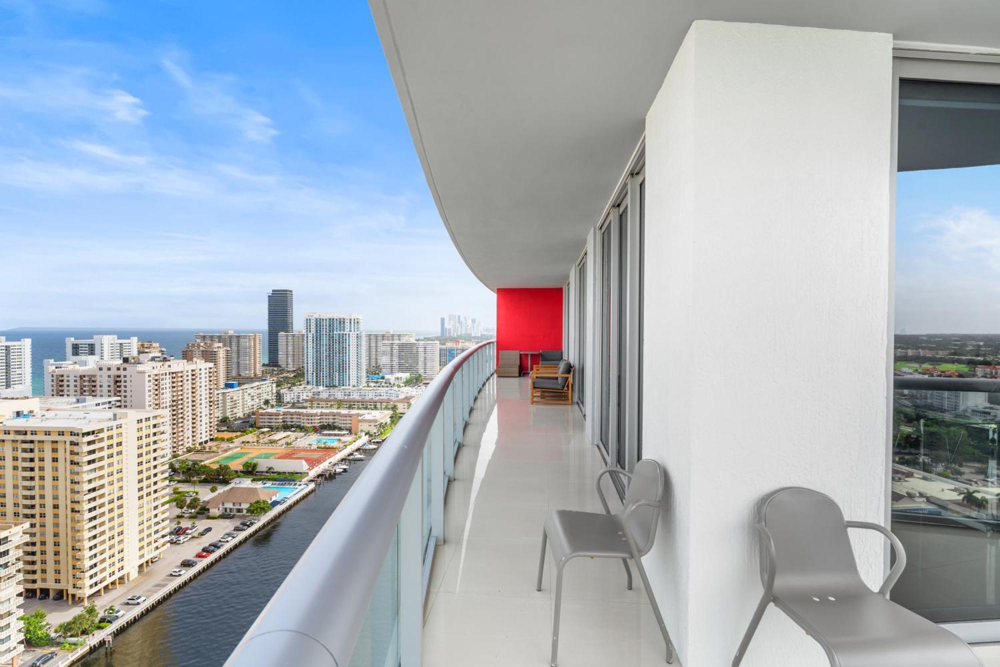 Beachwalk Resort - Vip Tower - Oceanview Unit 3 Bedroom & 3 Bathroom Hallandale Beach Eksteriør bilde